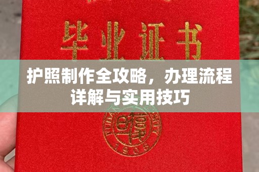上思护照制作全攻略，办理流程详解与实用技巧