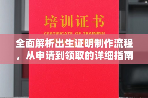 上思全面解析出生证明制作流程，从申请到领取的详细指南