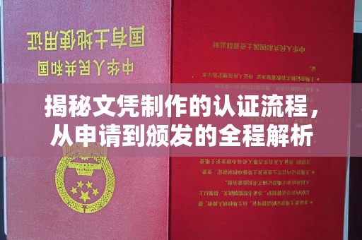 上思揭秘文凭制作的认证流程，从申请到颁发的全程解析