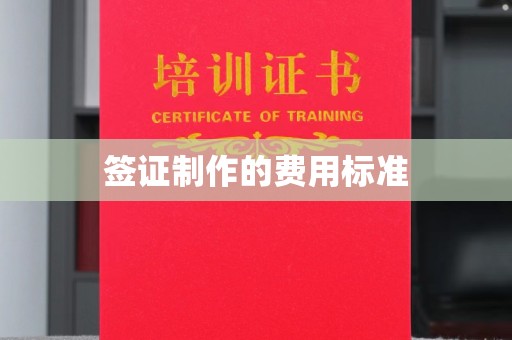 上思签证制作的费用标准