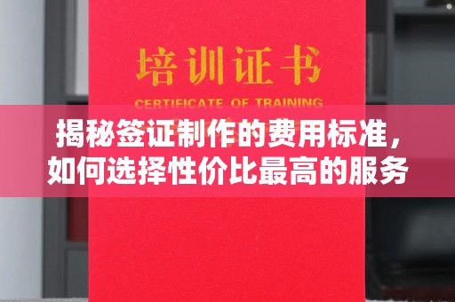 上思揭秘签证制作的费用标准，如何选择性价比最高的服务？