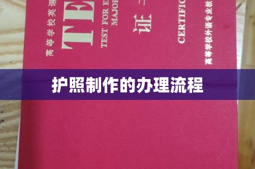 上思护照制作的办理流程